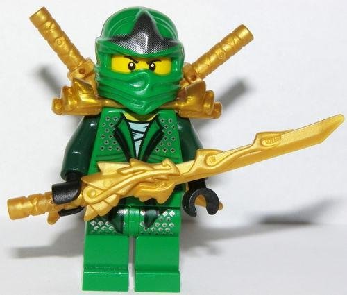 COLOUR BLIND　LLOYD STUBBER　ロイド・スタバー LEGO Lloyd ZX - Gold weapons pack (Armor, Shamshir & Dragon Swords